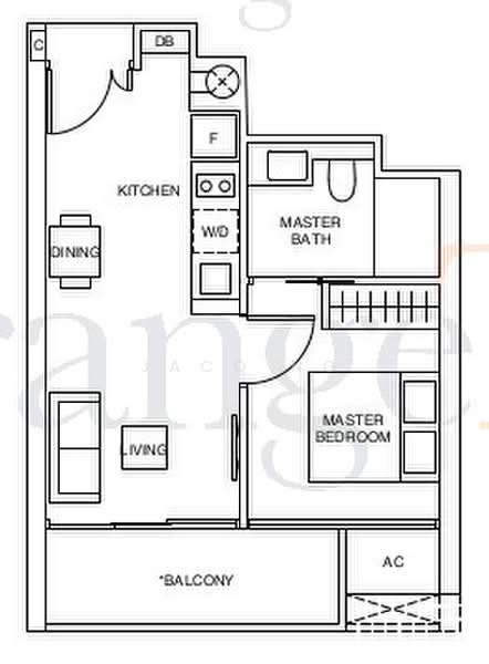 Commonwealth Towers, 232 Commonwealth Avenue, 1 Bedroom, 441 sqft, Condominium For Sale, by Jacq Ng, 23885191 - PropertyGuru.com.sg