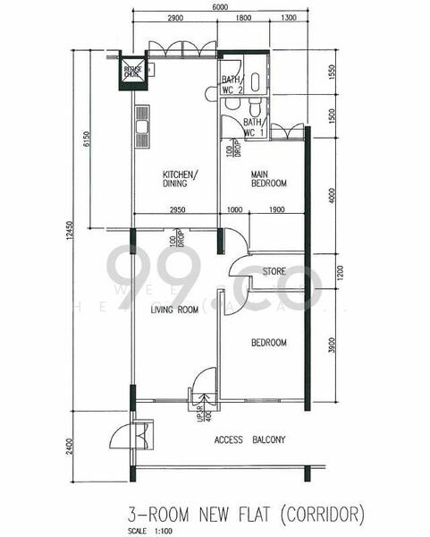 For Rent 433 Clementi Avenue 3