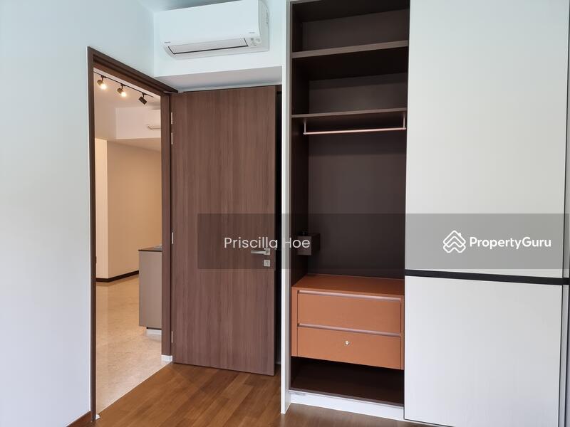 Master wardrobe with ample storage & practical layout.