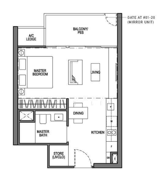 Seaside Residences, 10 Siglap Link, 1 Bedroom, 506 sqft, Apartment For Rent, by Reis Lim, 23889185 - PropertyGuru.com.sg