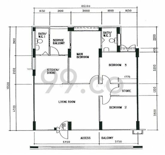 769 Woodlands Drive 60, 769 Woodlands Drive 60, 3 Bedrooms, 1087 sqft