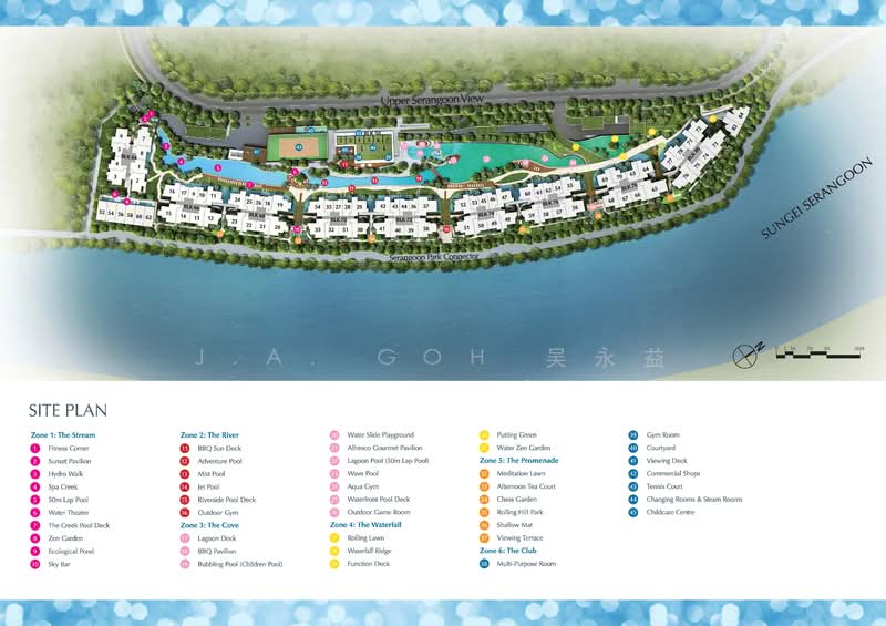 Kingsford Waterbay, 70 Upper Serangoon View, 1 Bedroom, 484 sqft, Condominium For Rent, by J.A. Goh 吴永益, 23889895 - PropertyGuru.com.sg