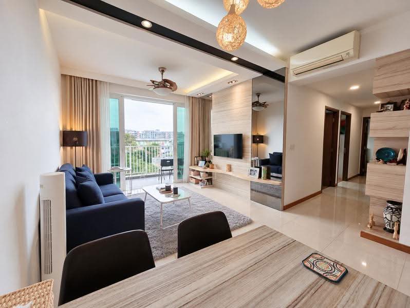 1 Canberra, 7 Canberra Drive, Sembawang / Yishun, 3 Bedrooms, 947 sqft, Executive Condominium For Sale, by Amy Tan, 23892127 - Living Room - PropertyGuru.com.sg