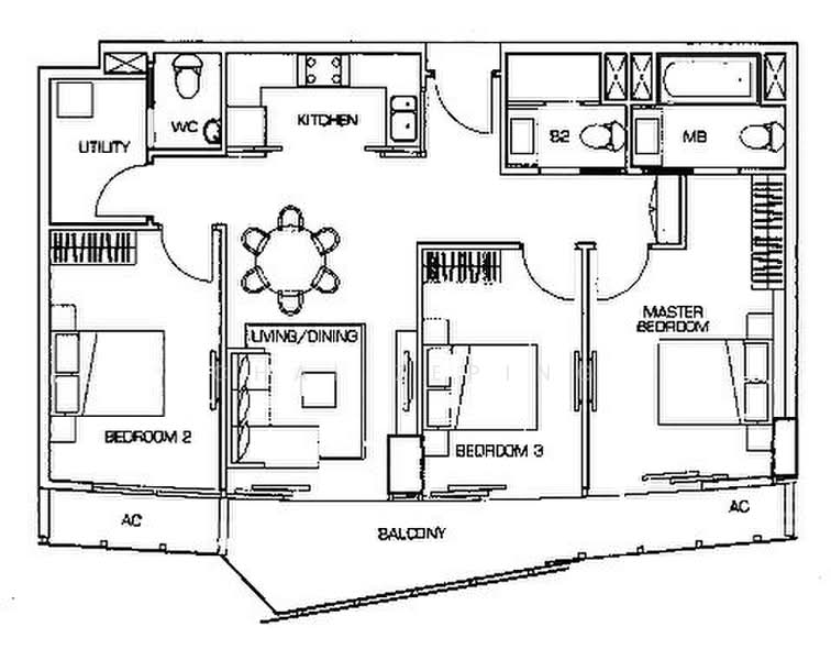 The Sail @ Marina Bay, 6 Marina Boulevard, 3 Bedrooms, 1,259 sqft, Condominium For Rent, by Chai Zeping, 23905884 - PropertyGuru.com.sg