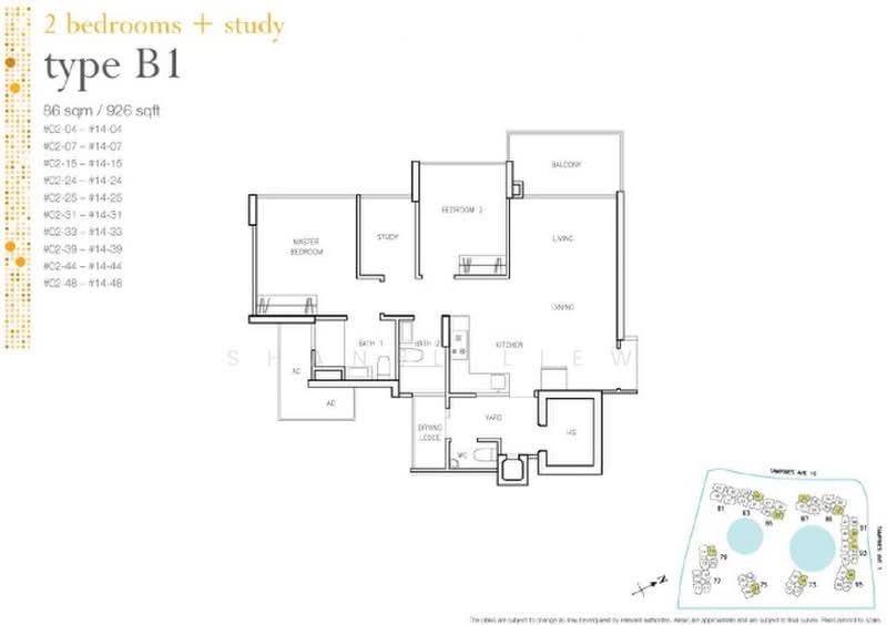Waterview, 75 Tampines Avenue 1, 2 Bedrooms, 926 sqft, Condominium For Rent, by Shanel Liew, 23908528 - PropertyGuru.com.sg