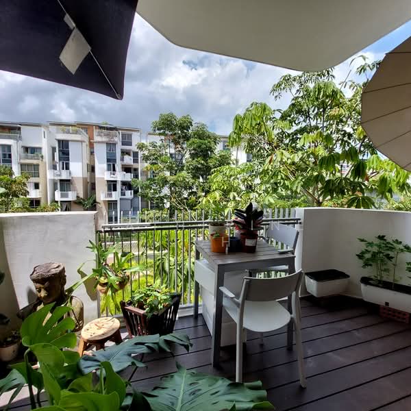 Terrasse, 29 Terrasse Lane, 3 Bedrooms, 1,151 sqft, Condominium For Rent, by Catherine Loh, 23908543 - Spacious Balcony - PropertyGuru.com.sg