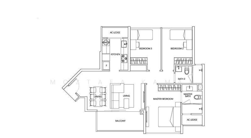 Palm Isles, 32 Flora Drive, Changi Airport / Changi Village, 3 Bedrooms, 990 sqft, Condominium For Sale, by Moztafa Kamal, 23915862 - PropertyGuru.com.sg