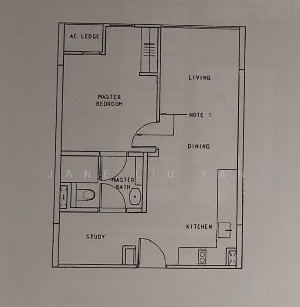 Bijou, 2 Jalan Mat Jambol, 1 Bedroom, 570 sqft, Condominium For Rent, by Jane Liu Yan, 23923121 - PropertyGuru.com.sg