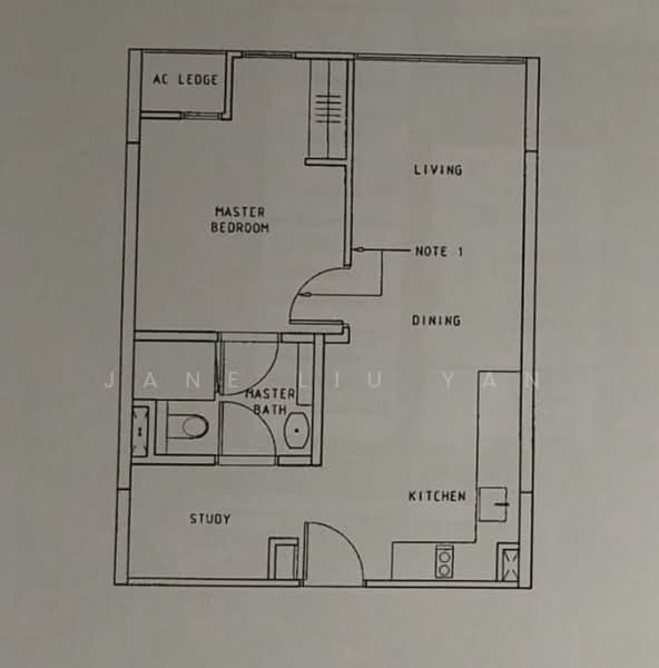 Bijou, 2 Jalan Mat Jambol, 1 Bedroom, 570 sqft, Condominium For Rent, by Jane Liu Yan, 23923121 - PropertyGuru.com.sg