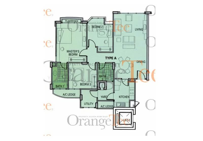 The Balmoral Spring, 3 Balmoral Crescent, 3 Bedrooms, 1,076 sqft, Condominium For Rent, by Yi Yun Shone Zhang, 23924179 - PropertyGuru.com.sg