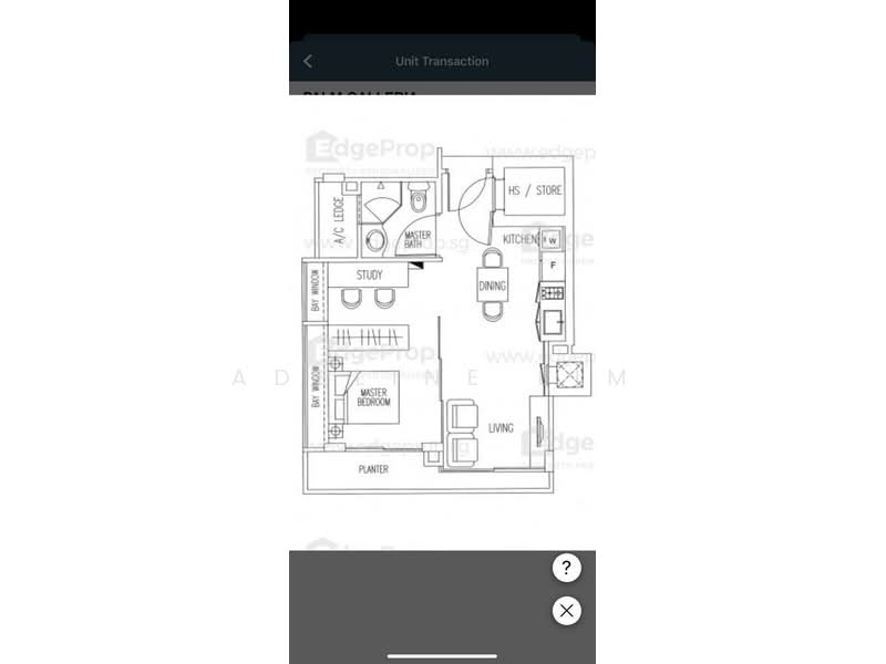 Palm Galleria, 78 Lorong K Telok Kurau, East Coast / Marine Parade, 1 Bedroom, 495 sqft, Condominium For Rent, by Adeline Lim, 23931817 - PropertyGuru.com.sg