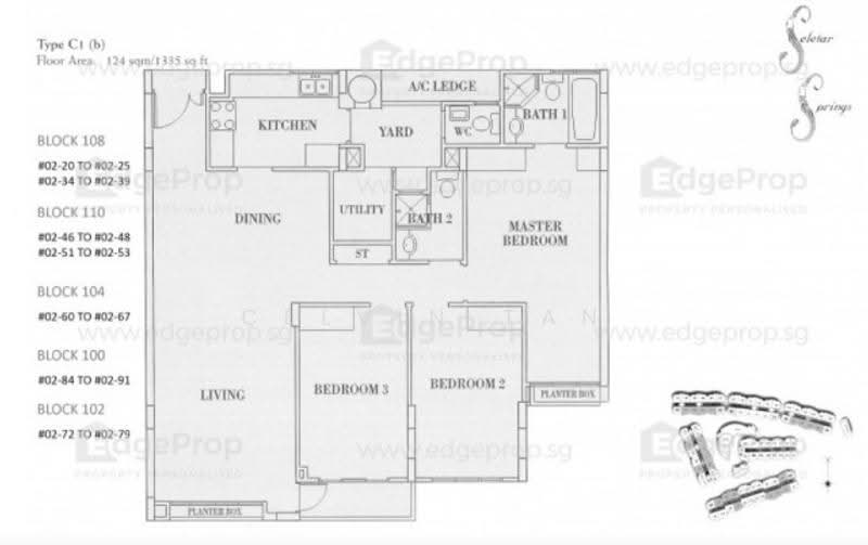 Seletar Springs Condominium, 104 Gerald Drive, Seletar / Yio Chu Kang, 3 Bedrooms, 1,335 sqft, Condominium For Sale, by Celvin Tan, 23939701 - PropertyGuru.com.sg