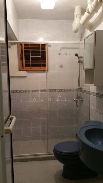 Master attached bathroom