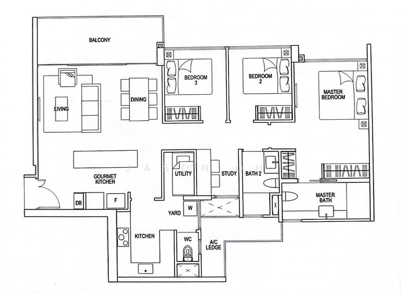 Bellewoods, Woodlands Avenue 6, 3 Bedrooms, 1,249 sqft, Executive Condominium For Sale, by Jason Oh, 23939770 - PropertyGuru.com.sg