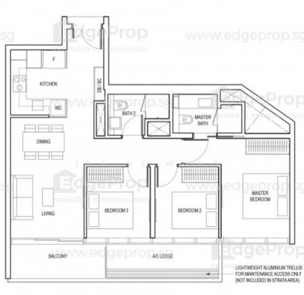 Amber Park, 18 Amber Gardens, 3 Bedrooms, 947 sqft, Condominium For Sale, by Elaine Wong, 23941231 - PropertyGuru.com.sg
