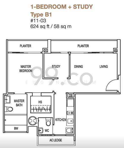 Nova 88, 8 Bhamo Road, 2 Bedrooms, 624 sqft, Apartment For Rent, by Eugene Lum, 23951996 - PropertyGuru.com.sg