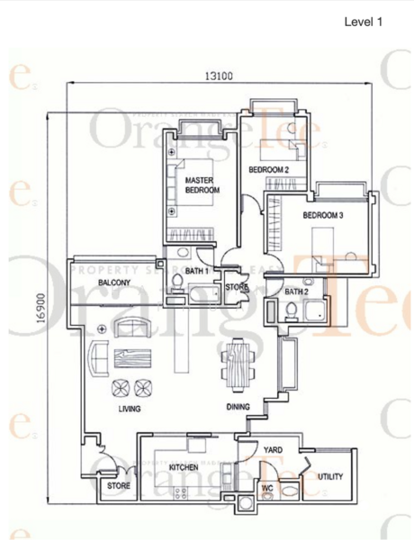 Pinewood Gardens, 21 Balmoral Park, Tanglin / Holland / Bukit Timah, 3 Bedrooms, 1,647 sqft, Condominium For Sale, by Han Ling Phua, 23957752 - PropertyGuru.com.sg