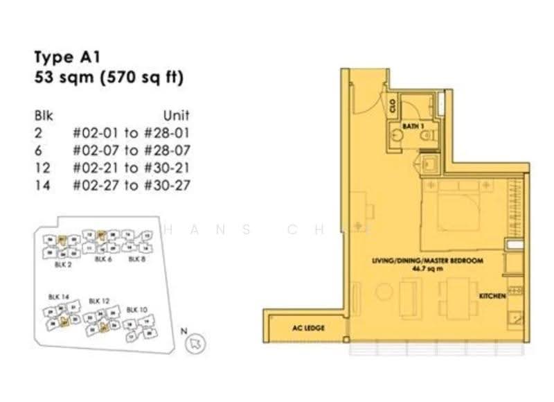City Square Residences, 12 Kitchener Link, Farrer Park / Serangoon Rd, 1 Bedroom, 570 sqft, Condominium For Rent, by Hans Chee, 23959719 - PropertyGuru.com.sg