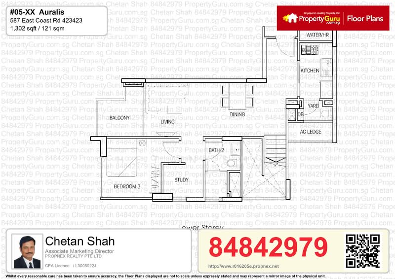 Auralis, 587 East Coast Road, 3 Bedrooms, 1,302 sqft, Condominium For Rent, by Chetan Shah, 23961949 - PropertyGuru.com.sg