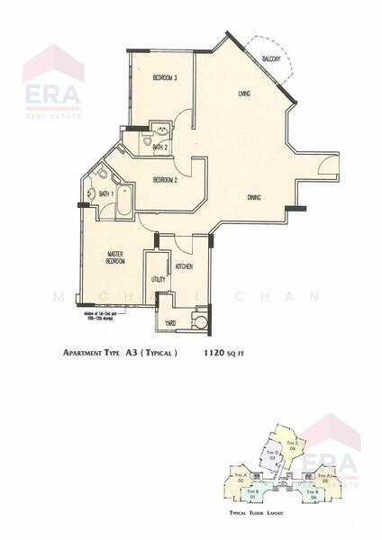 Leedon 2, 2 Leedon Road, Tanglin / Holland / Bukit Timah, 3 Bedrooms, 1,109 sqft, Condominium For Rent, by Michael Chan, 23963845 - PropertyGuru.com.sg