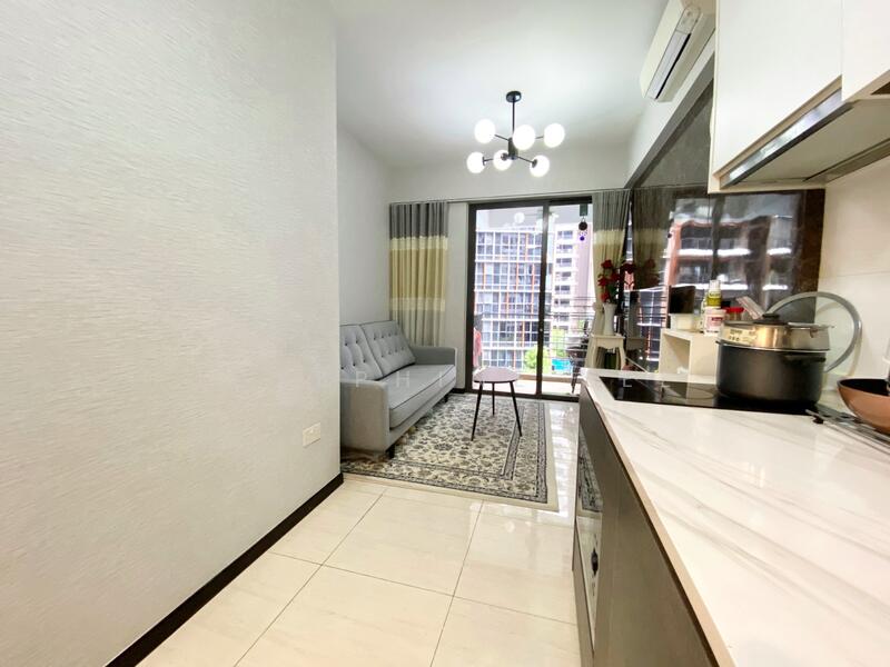 Open concept kitchen