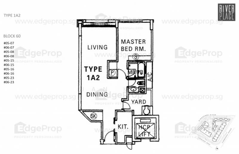 River Place, 60 Havelock Road, 1 Bedroom, 797 sqft, Condominium For Rent, by Jan Koh, 23970407 - PropertyGuru.com.sg