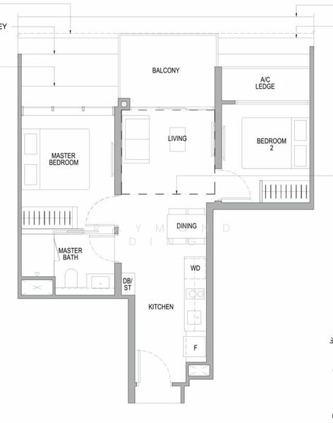 Whistler Grand, 107 West Coast Vale, Buona Vista / West Coast / Clementi New Town, 2 Bedrooms, 614 sqft, Condominium For Rent, by Raymond Ding, 23973798 - PropertyGuru.com.sg