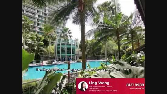 Tree House, 62 Chestnut Avenue, Dairy Farm / Bukit Panjang / Choa Chu Kang, 4 Bedrooms, 1,636 sqft, Condominium For Sale, by Ling Wong 王秀玲, 23974725 - PropertyGuru.com.sg