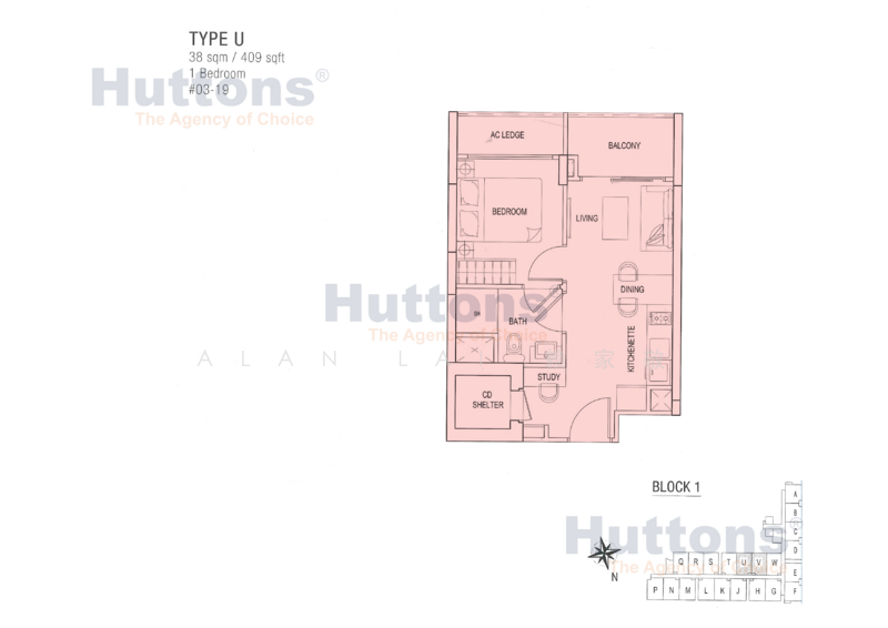 East Village, 430 Upper Changi Road, 1 Bedroom, 409 sqft, Apartment For Rent, by Alan Lai 赖家敬, 23979825 - PropertyGuru.com.sg