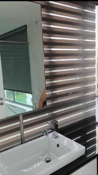 New Blinds at Master Bathroom windows