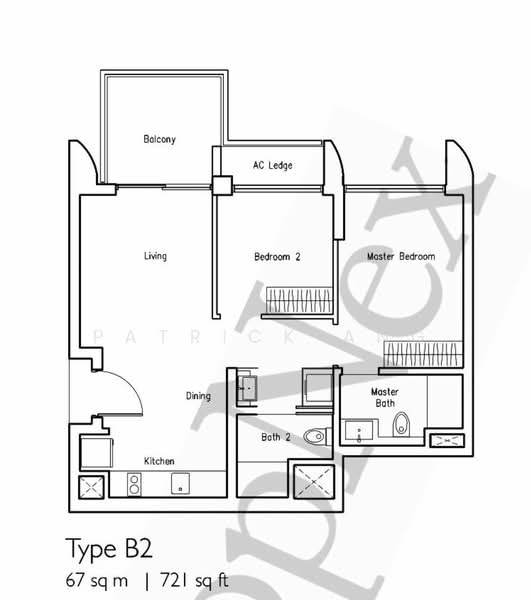 Lakeville, 11 Jurong Lake Link, 2 Bedrooms, 721 sqft, Condominium For Rent, by Patrick Ang, 23985323 - PropertyGuru.com.sg