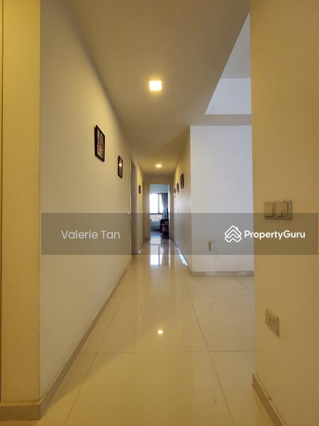 Walkway to rooms. 