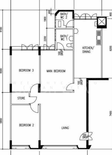 118 Clementi Street 13, 118 Clementi Street 13, Room Rental, 220 sqft, HDB Flat For Rent, by Wee Chye Heng (Alan Wee), 23991475 - PropertyGuru.com.sg