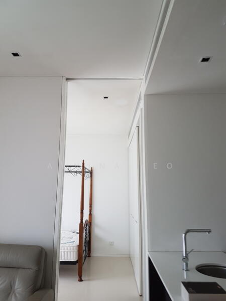 living towards bedroom