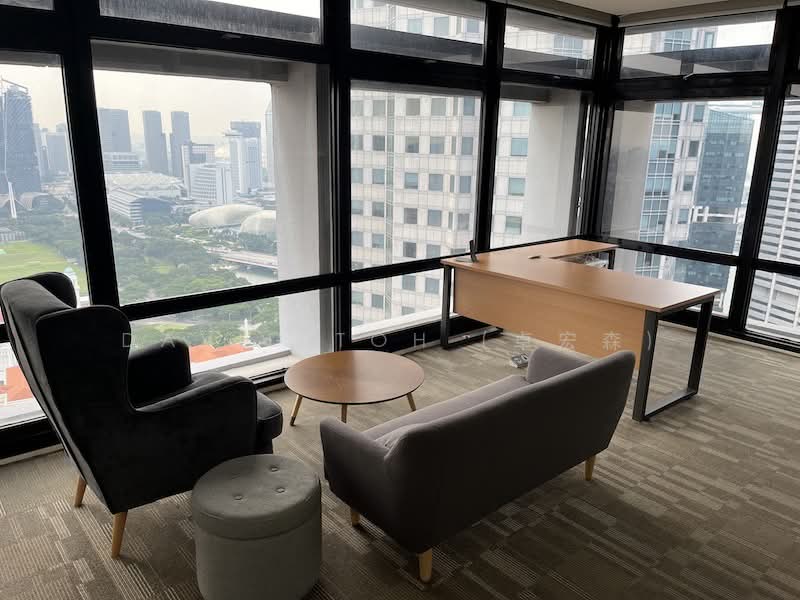 Panoramic View Fitted Office, Raffles Place, , 2,441 sqft, Office For Rent, by David Toh (卓宏森), 24000412 - CommercialGuru.com.sg