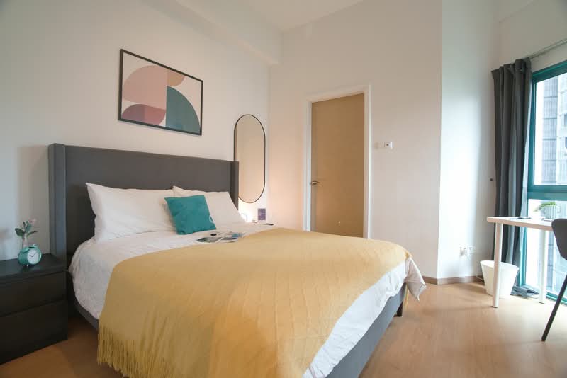 Oleanas Residences, 42 Kim Yam Road, 1 Bedroom, 150 sqft, Condominium For Rent, by Cove, 24003598 - Blue room - master - PropertyGuru.com.sg