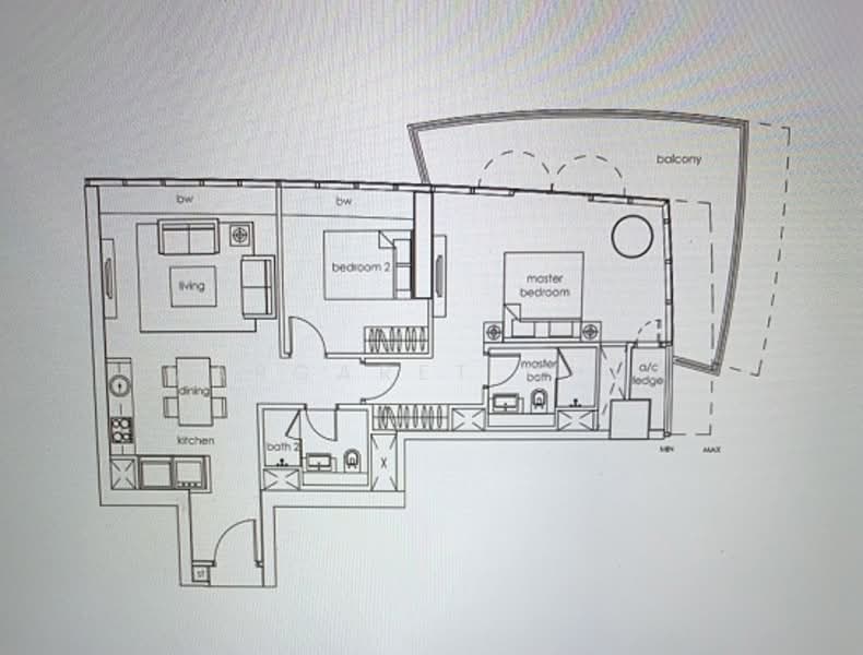 One Shenton, 1 Shenton Way, 2 Bedrooms, 1,141 sqft, Condominium For Rent, by Margaret Chua, 24008951 - PropertyGuru.com.sg