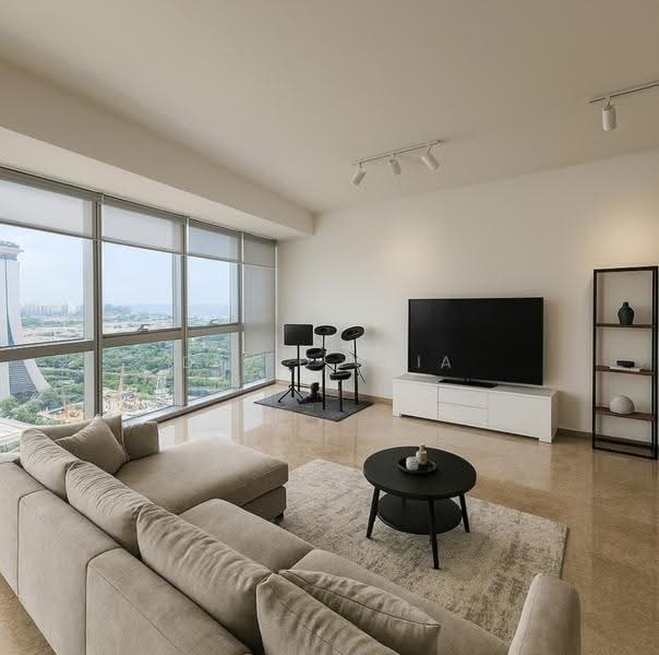 Marina Bay Residences, 18 Marina Boulevard, Boat Quay / Raffles Place / Marina, 4 Bedrooms, 2,368 sqft, Condominium For Rent, by David Chia, 24014146 - Living Room - PropertyGuru.com.sg