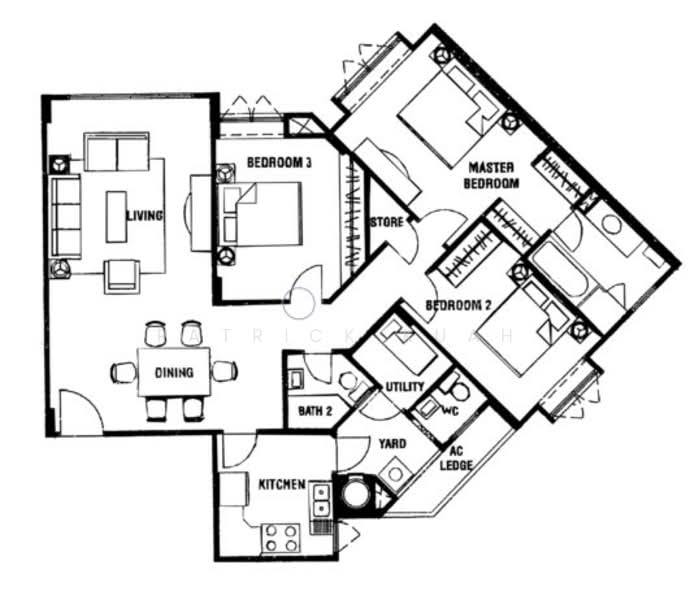 The Hillside, 341 Upper Bukit Timah Road, 3 Bedrooms, 1,302 sqft, Condominium For Rent, by Patrick Kuah, 24016308 - PropertyGuru.com.sg