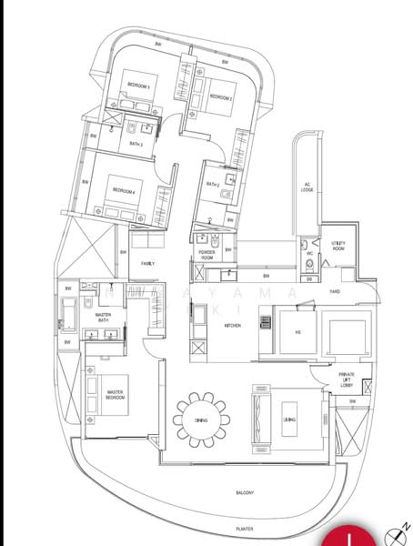 Cape Royale, 25 Cove Way, Harbourfront / Telok Blangah, 4 Bedrooms, 2,508 sqft, Condominium For Sale, by Nakayama Yuki, 24016403 - PropertyGuru.com.sg