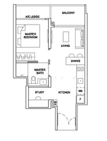 Stirling Residences, 21 Stirling Road, 1 Bedroom, 506 sqft, Apartment For Rent, by Spenncer Mak, 24018078 - PropertyGuru.com.sg