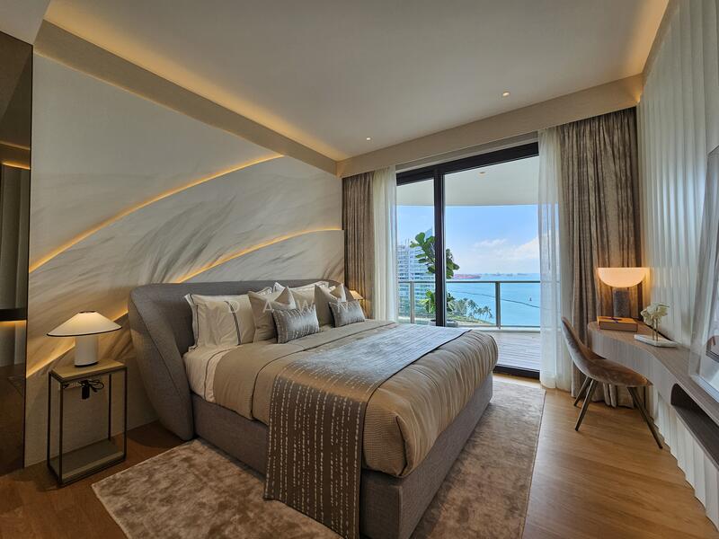 Spacious Seaview master bedroom
