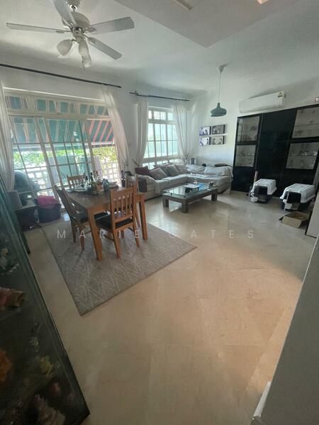 Living Room with direct patio access 