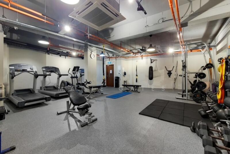 Huge condo gym 