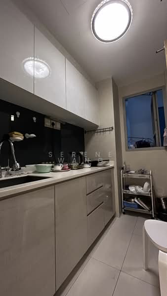 The Santorini, Tampines Street 86, 1 Bedroom, 527 sqft, Condominium For Rent, by Serene Wang, 24019577 - Kitchen with windows - PropertyGuru.com.sg