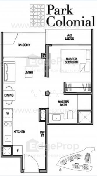 Park Colonial, 6 Woodleigh Lane, 1 Bedroom, 463 sqft, Condominium For Rent, by Grace Chua, 24023551 - PropertyGuru.com.sg