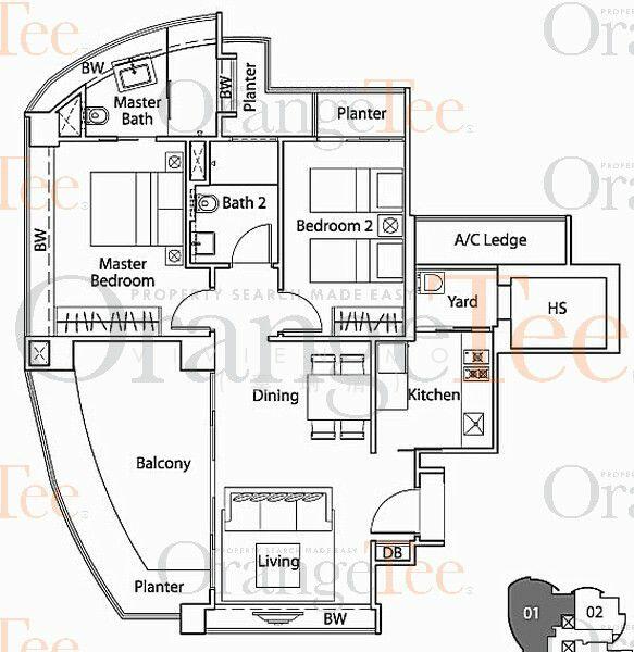 Lucida, 2 Suffolk Road, 2 Bedrooms, 1,098 sqft, Apartment For Rent, by Vivien Mok (莫琍清), 24025521 - PropertyGuru.com.sg