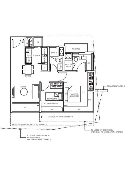 Coco Palms, 21 Pasir Ris Grove, 2 Bedrooms, 743 sqft, Condominium For Rent, by Katherine Tan, 24026449 - PropertyGuru.com.sg