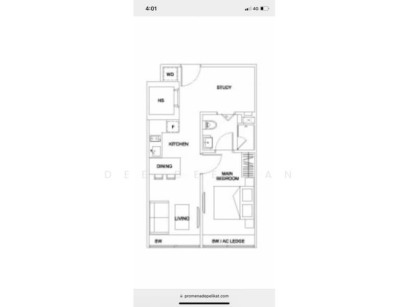 The Promenade @ Pelikat, 183 Jalan Pelikat, 1 Bedroom, 484 sqft, Condominium For Sale, by Dee Dee Gan, 24026946 - PropertyGuru.com.sg