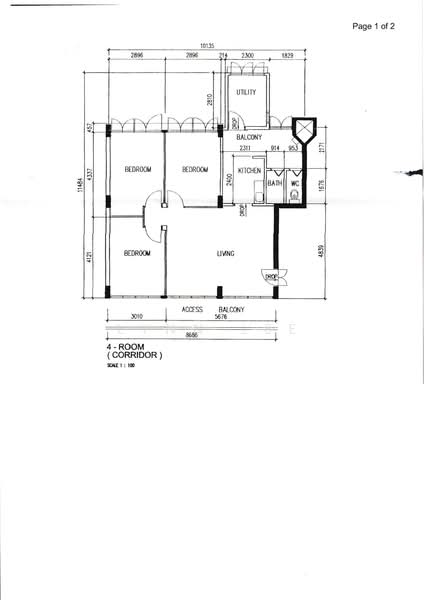805 Yishun Ring Road, 805 Yishun Ring Road, 3 Bedrooms, 1,076 sqft, HDB Flat For Rent, by Lynn Lee, 24027055 - PropertyGuru.com.sg